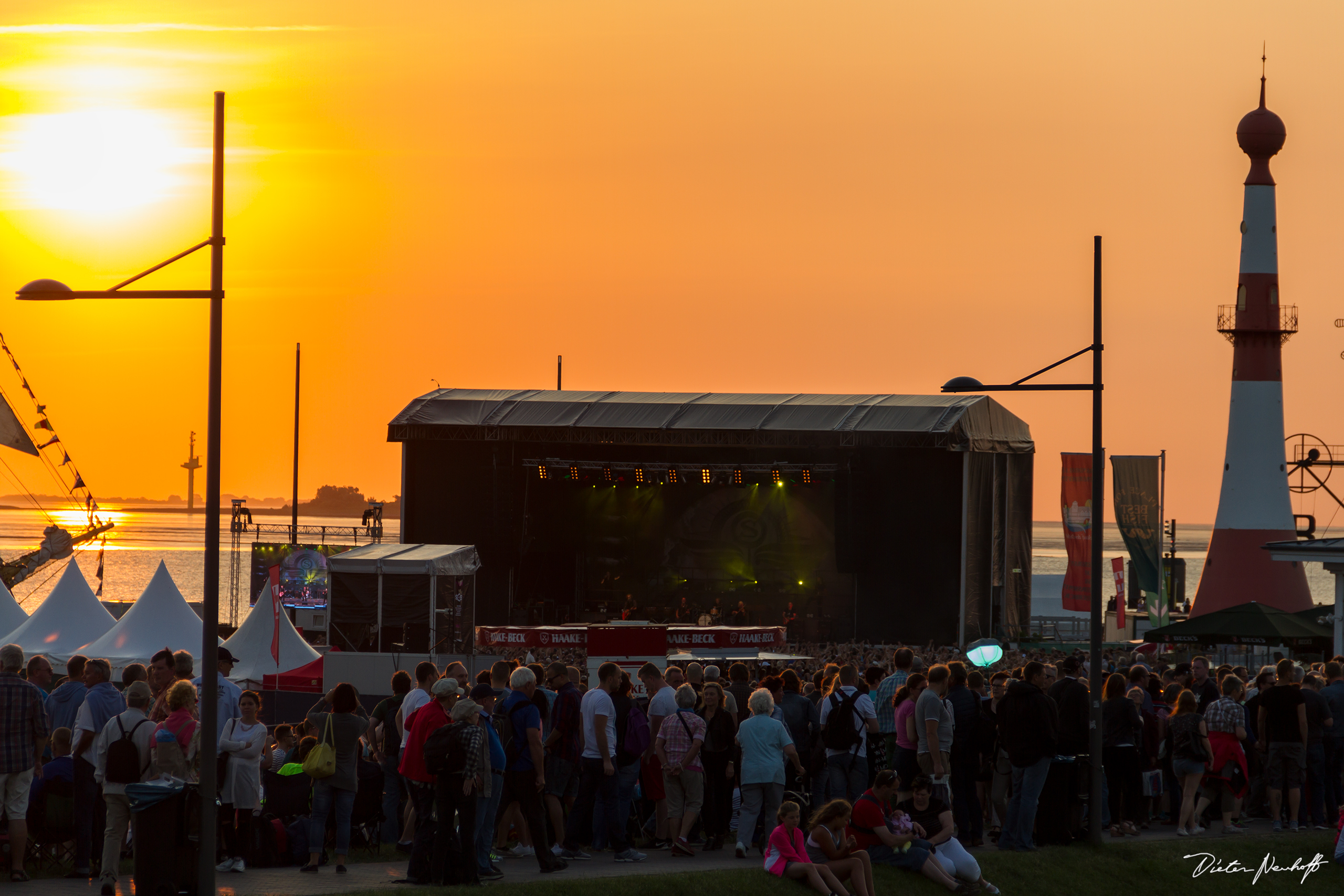 Sail 2015 - "Santiano" auf der Bühne