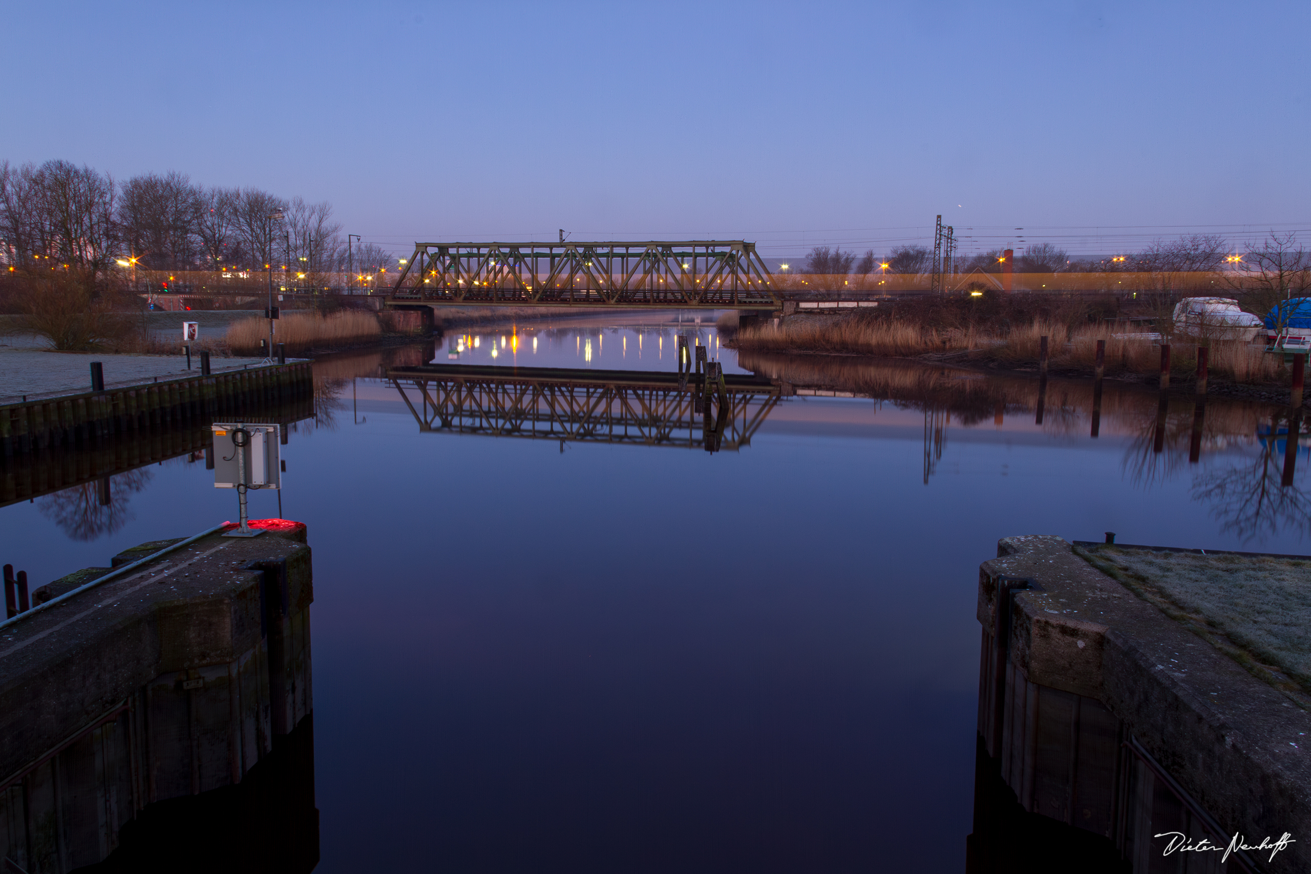 Bremerhaven - Eisenbahnbrücke (2016)