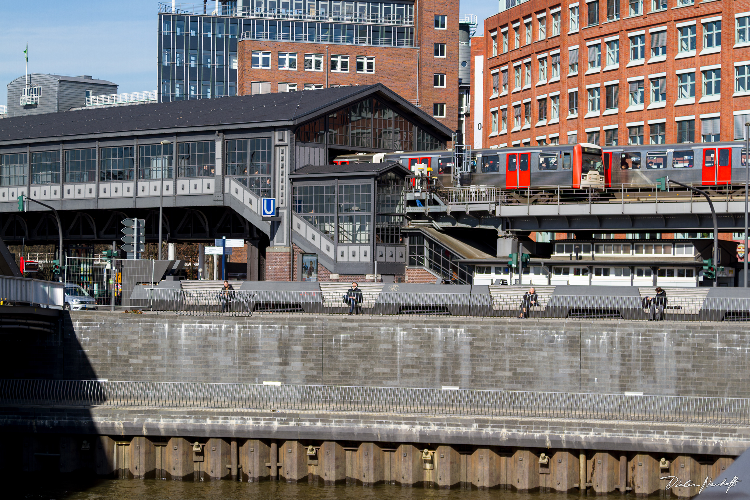 Hamburg - U-Bahn Baumwall