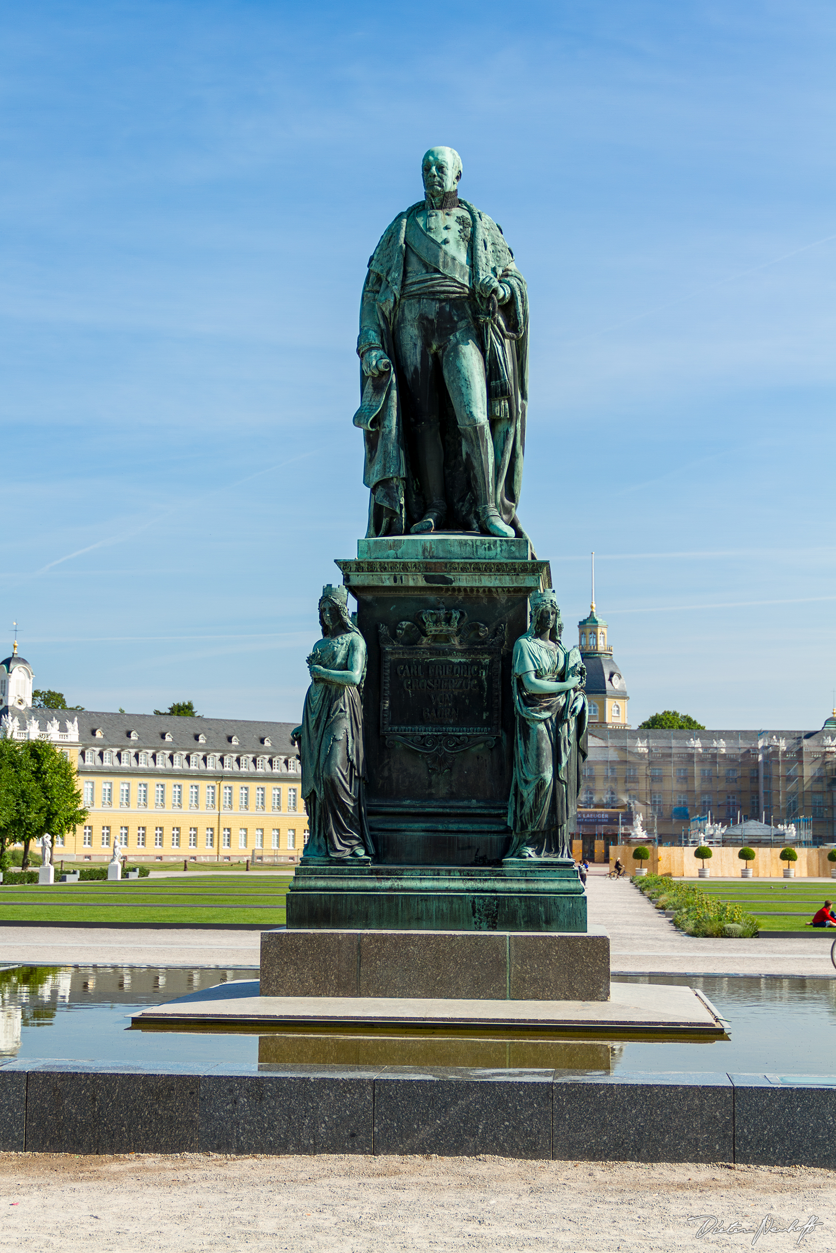 Karlsruhe - Großherzog Karl-Friedrich-Denkmal