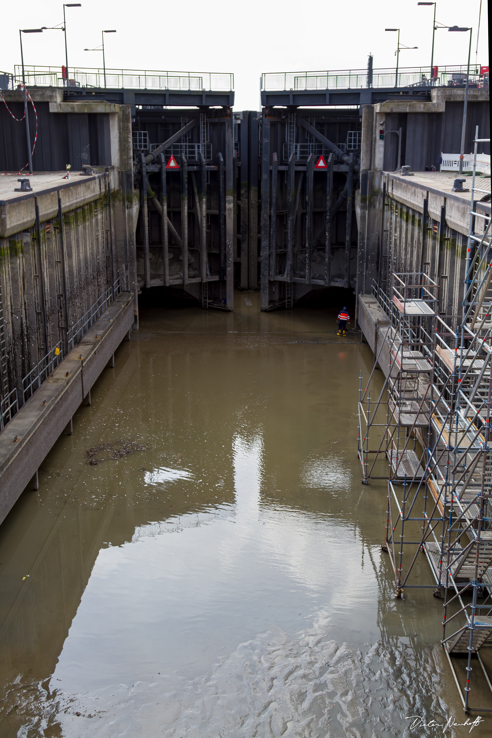 Bremerhaven - Inspektion Schleuse Neuer Hafen (2018)