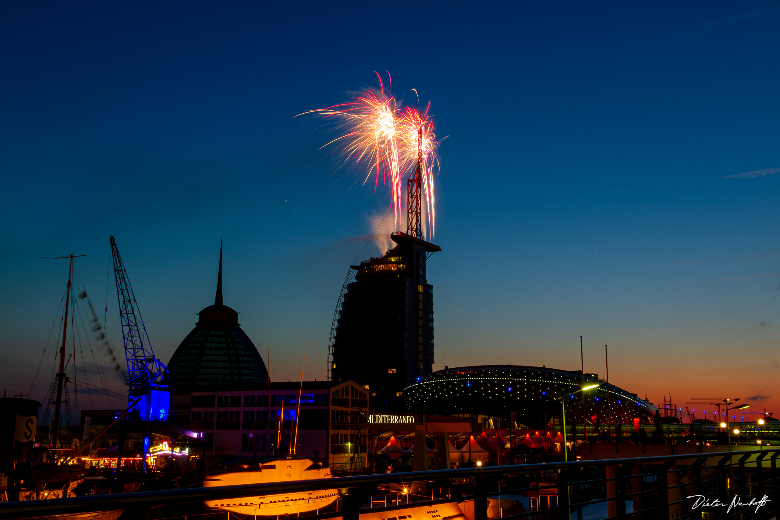 Bremerhaven - Seestadtfest Feuerwerk