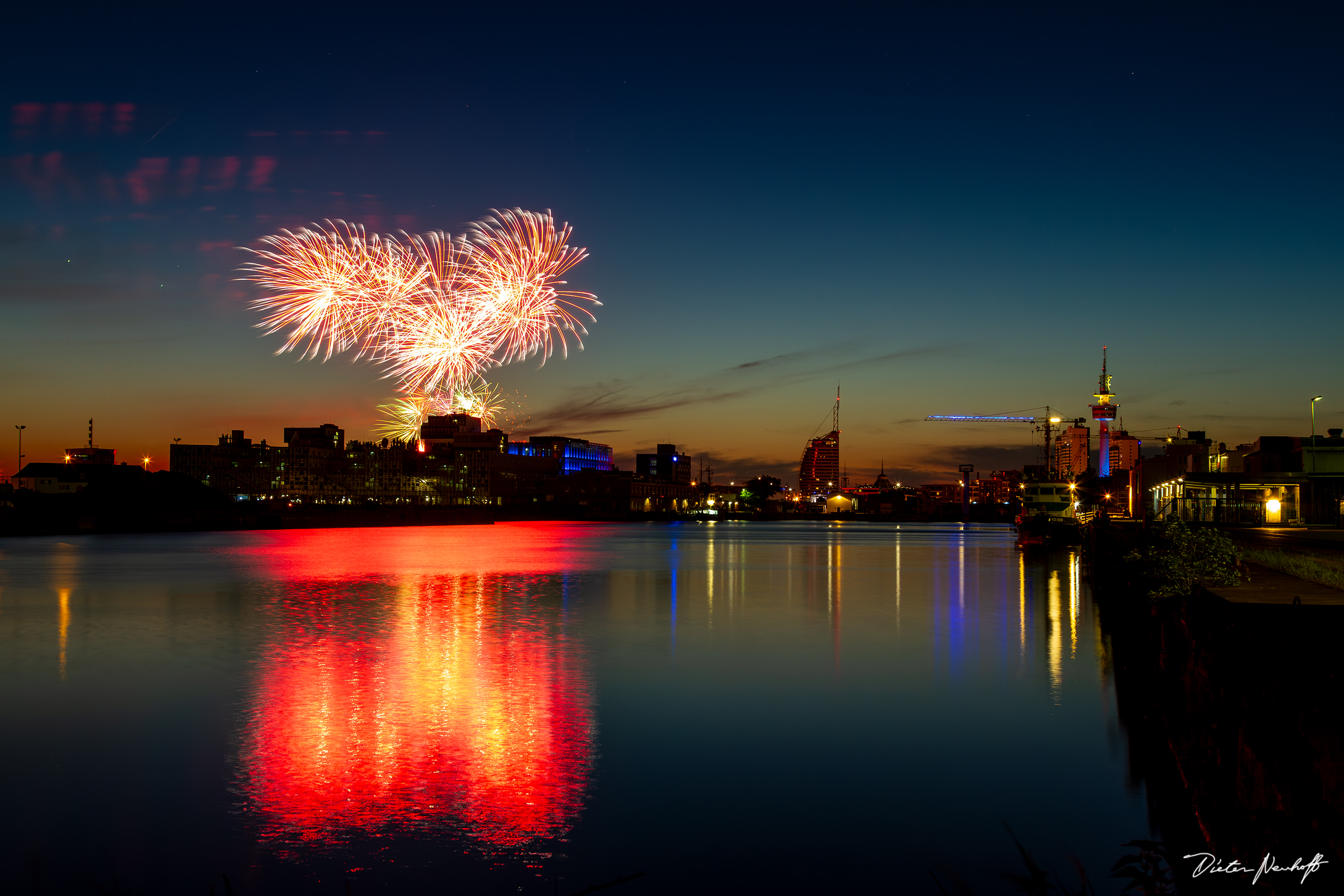 Bremerhaven - Seestadtfest Feuerwerk