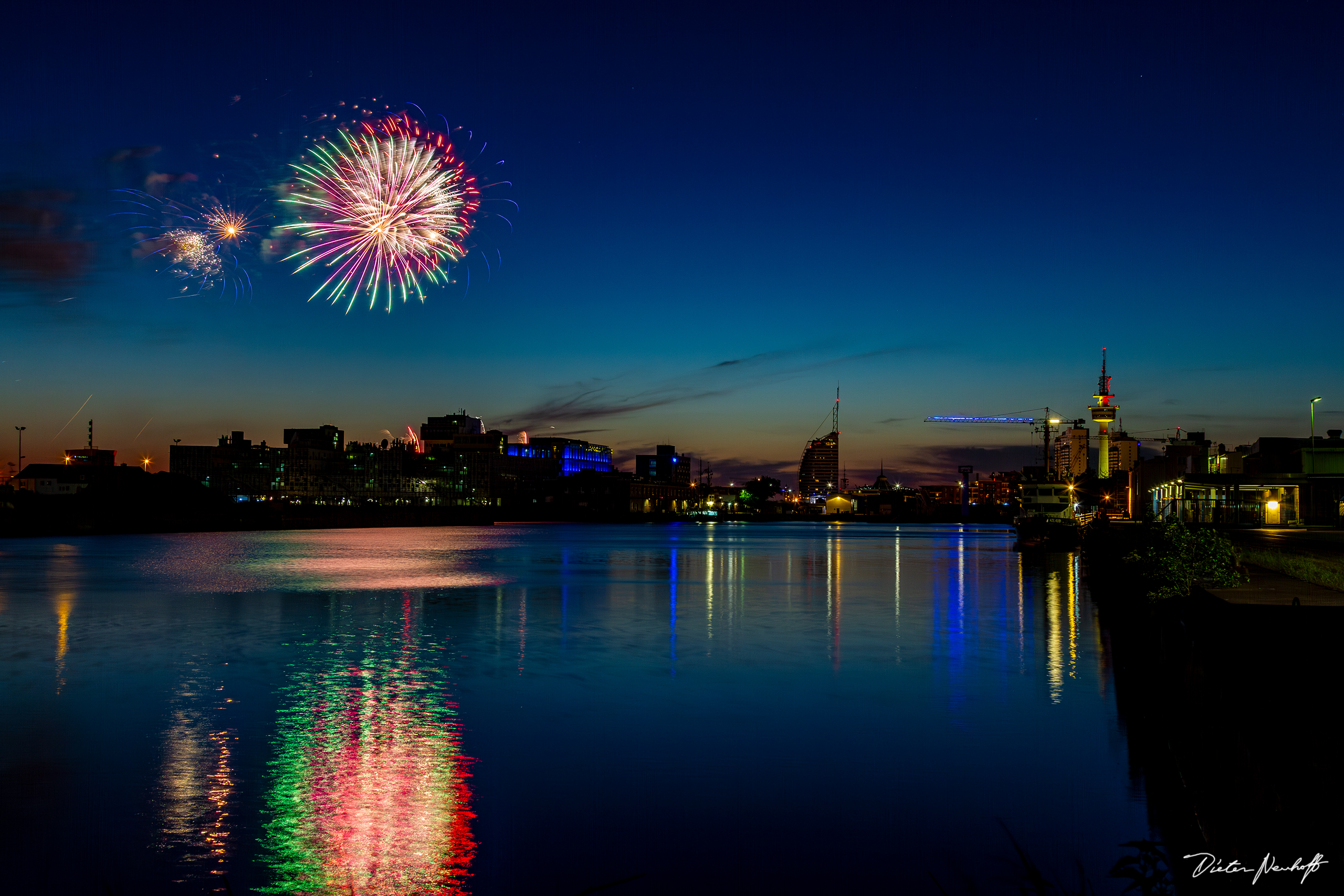 Bremerhaven - Seestadtfest Feuerwerk