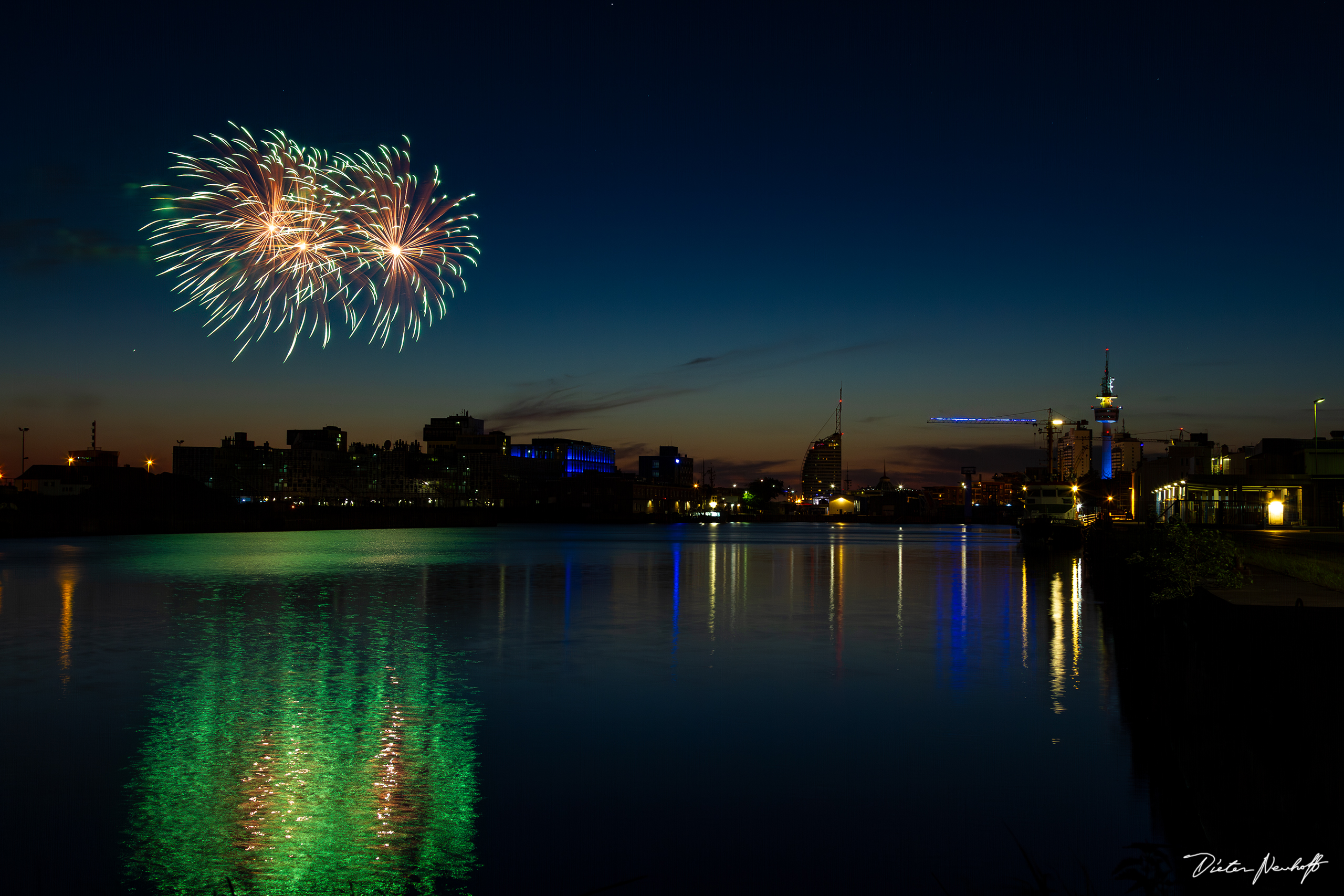 Bremerhaven - Seestadtfest Feuerwerk