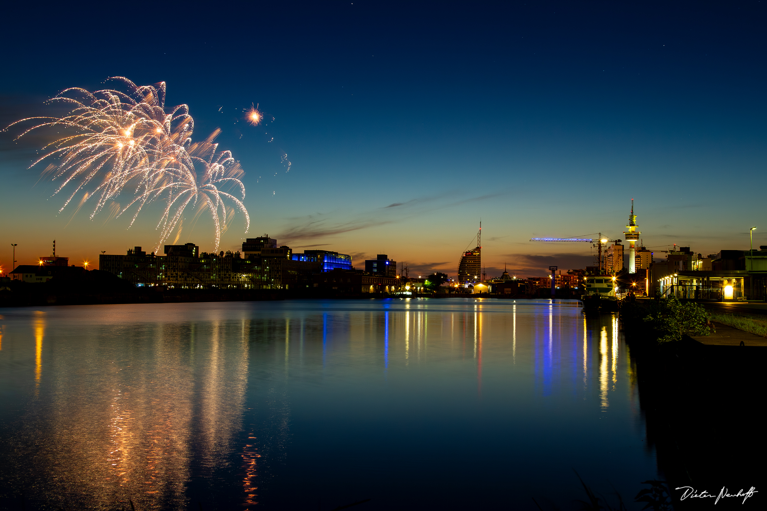 Bremerhaven - Seestadtfest Feuerwerk