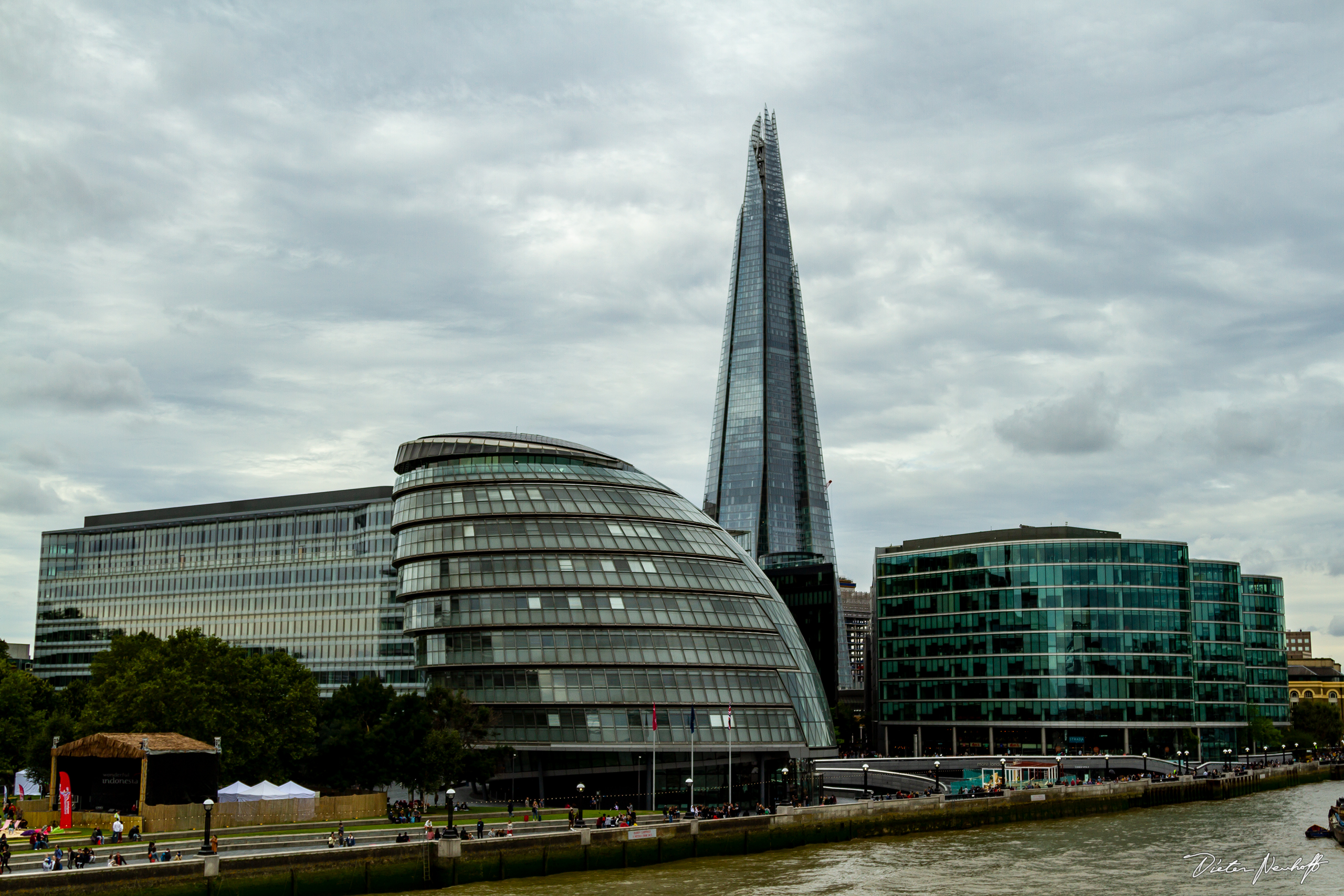 London - City Hall & The Shard