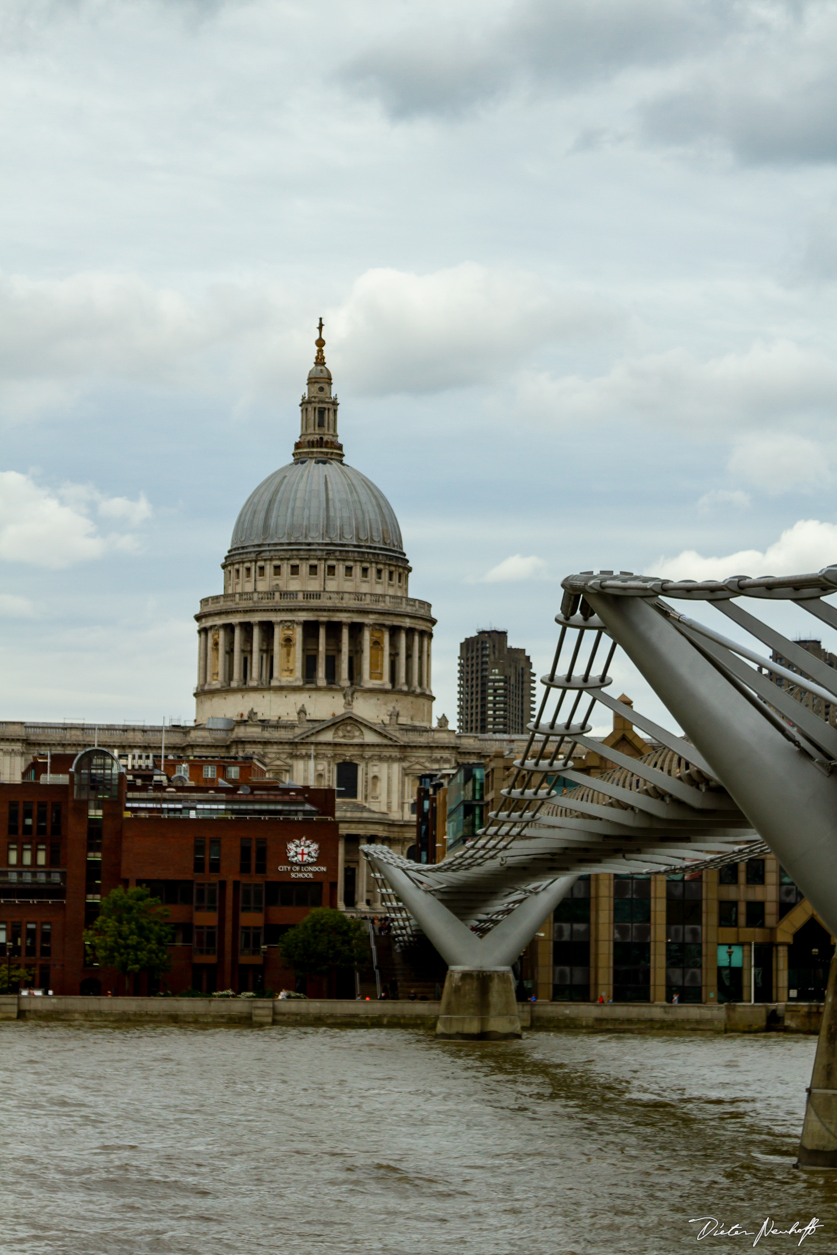 London - St. Paul’s with Millenium Bridge