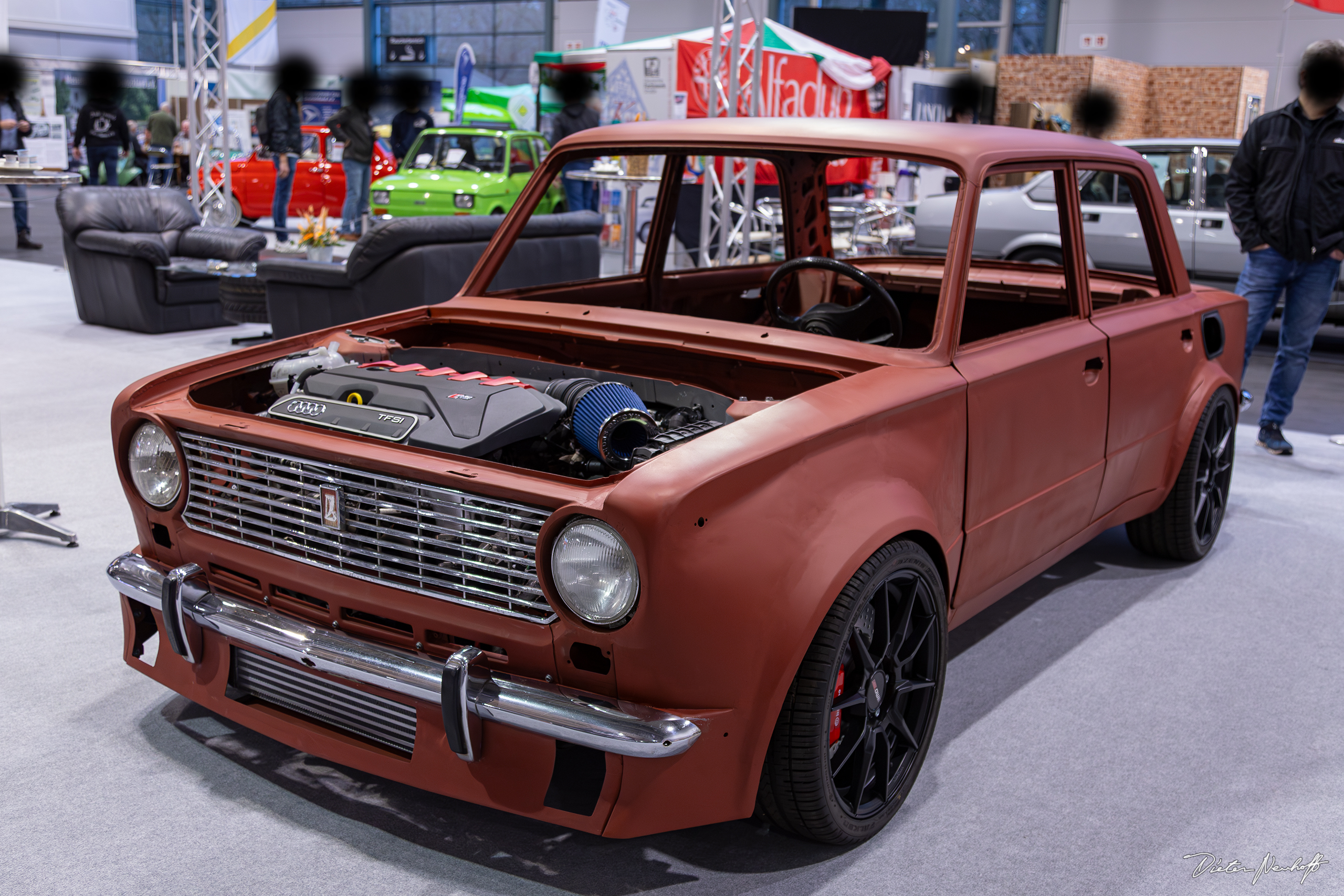 Bremen Classic Motorshow 2023 - Lada 1200 RS3 Projekt mit 2.5 TFSI Motor