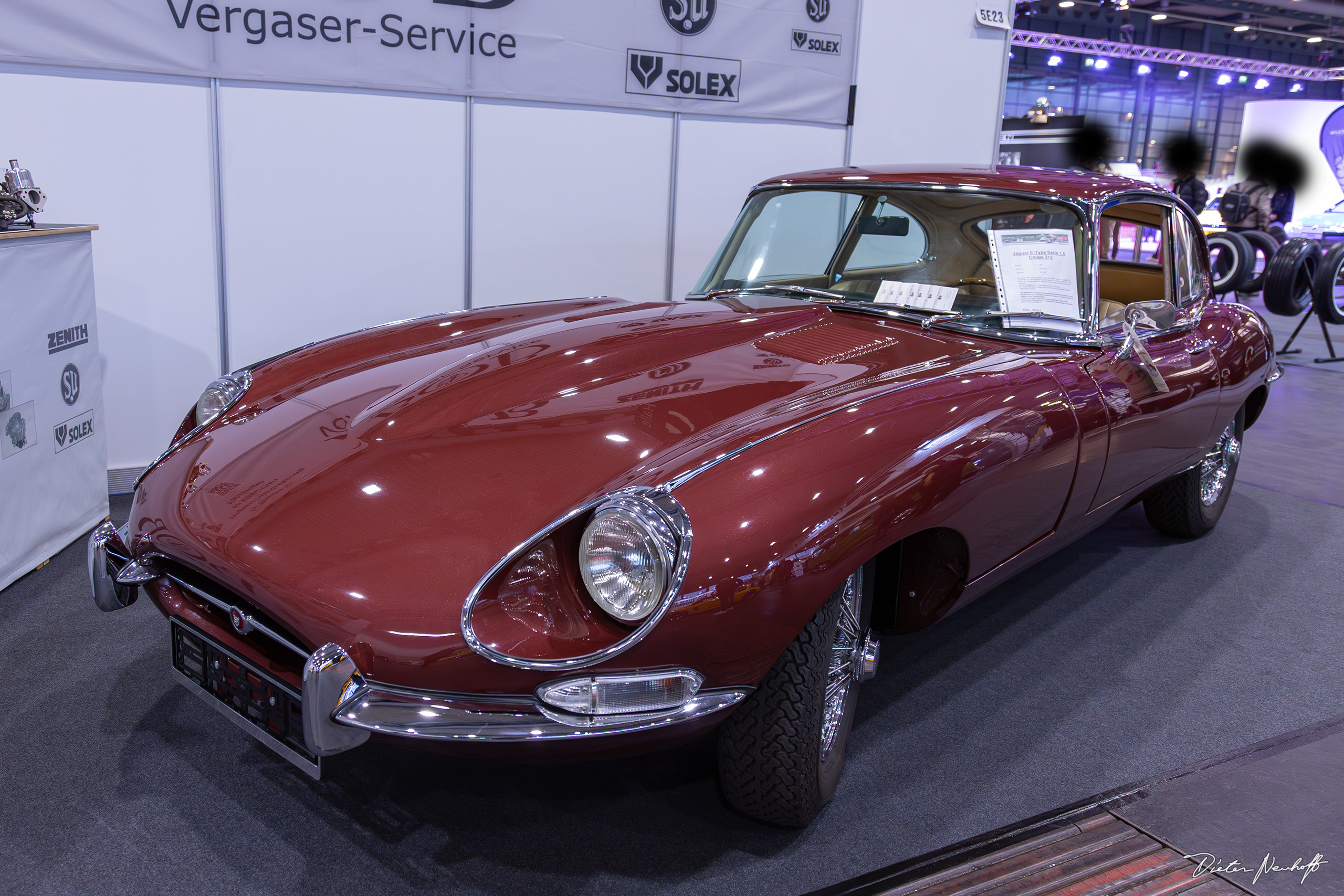 Bremen Classic Motorshow 2023 - Jaguar E-Type Serie 1.5 Coupe 2+2 (1968)