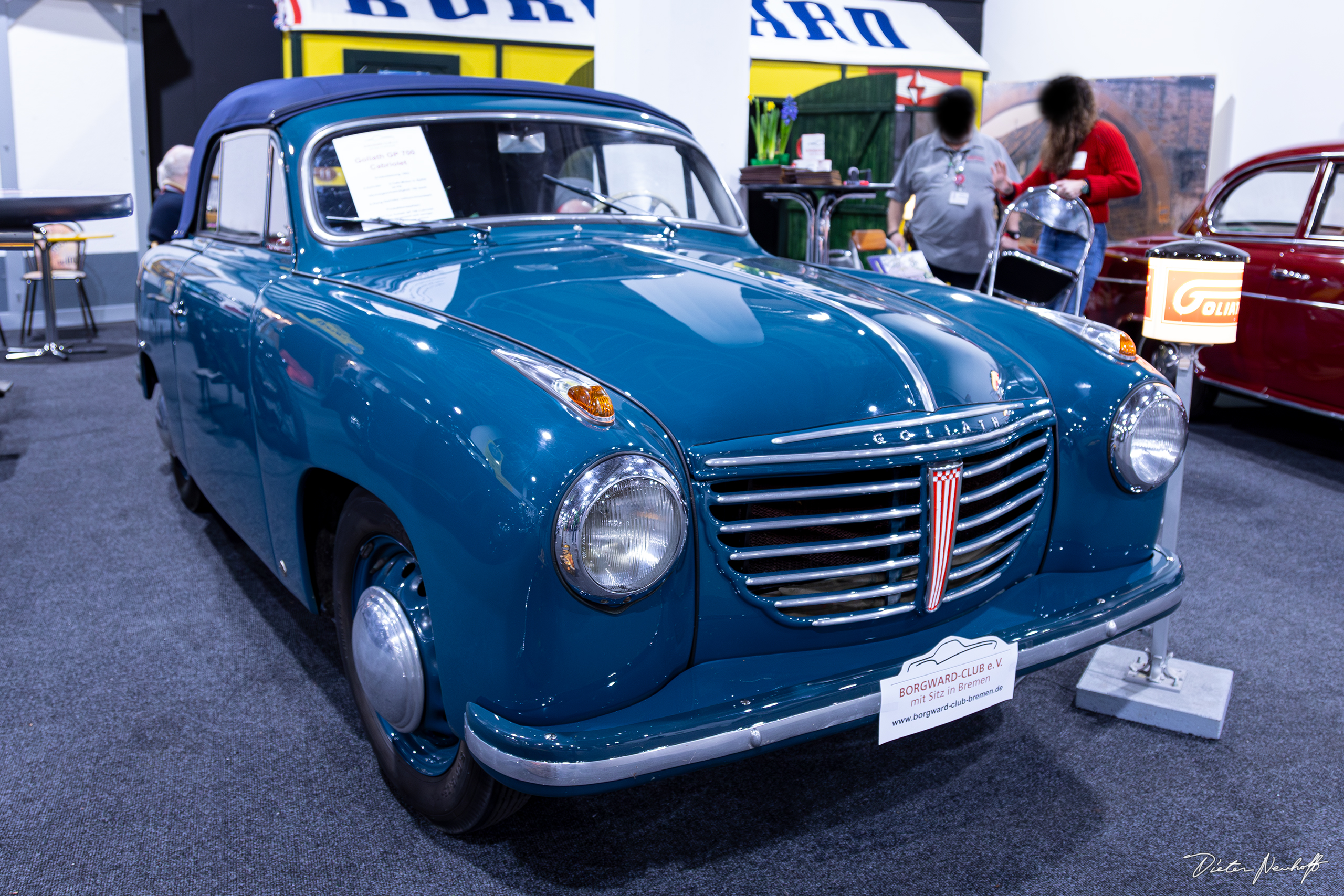 Bremen Classic Motorshow 2024 - Goliath GP 700 Cabriolet (1953)