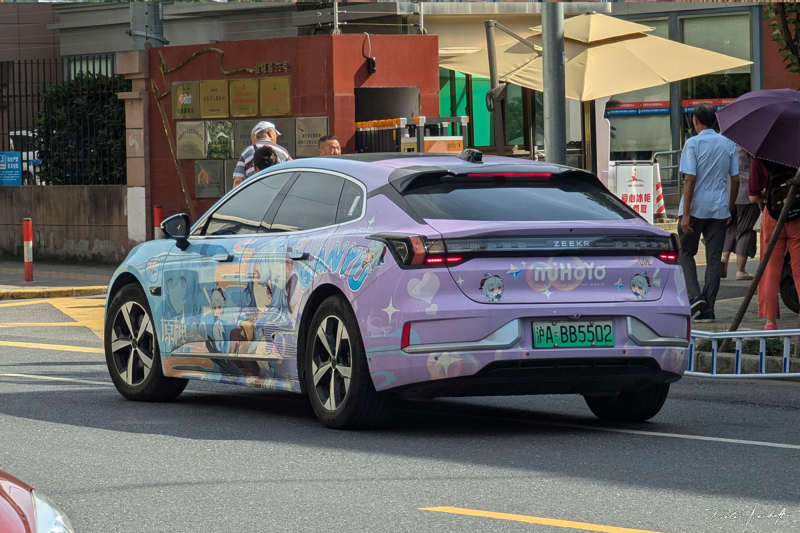 Shanghai - Auto Folierung mal anders