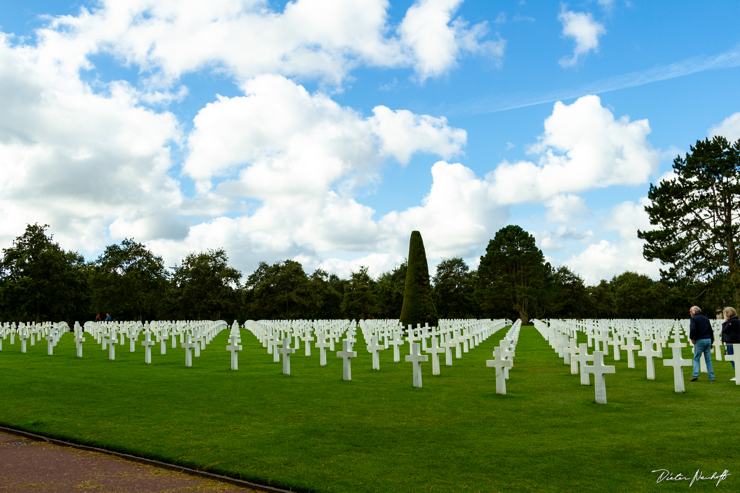 Normandie - Amerikanischer Soldatenfriedhof