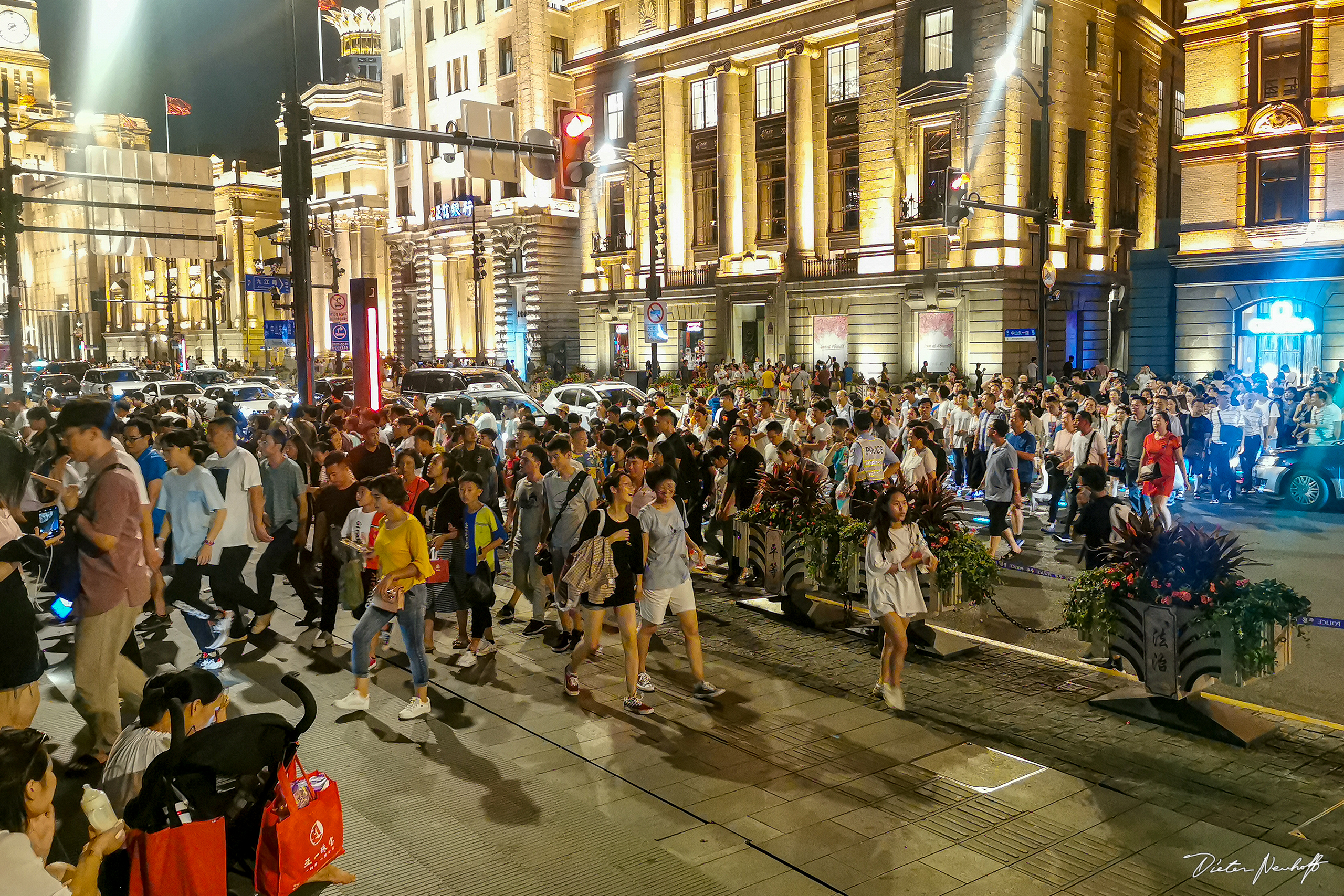 Shanghai - Fußgänger Ampel